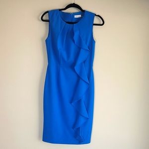 Calvin Klein Blue Dress Size 2